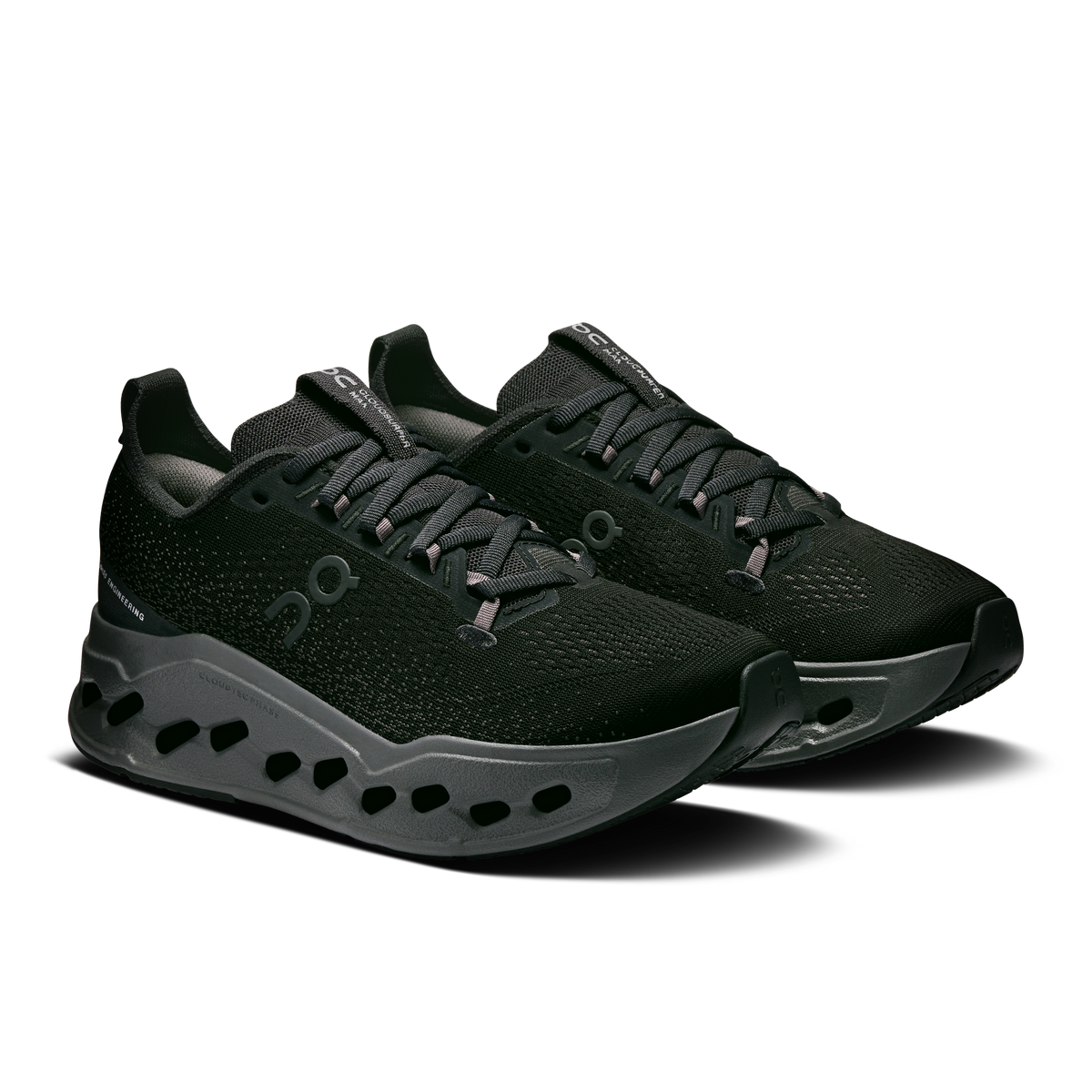 On Running Women's Cloudsurfer Max Wide Shoes - Black / Eclipse