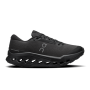 On Running Women's Cloudsurfer Trail 2 Waterproof Shoes - Black / Black