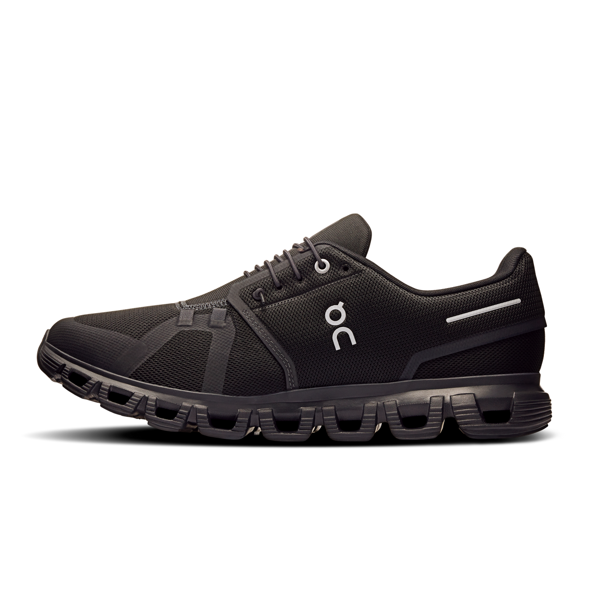 On Running Men's Cloud 6 Wide Shoes - Black / Black