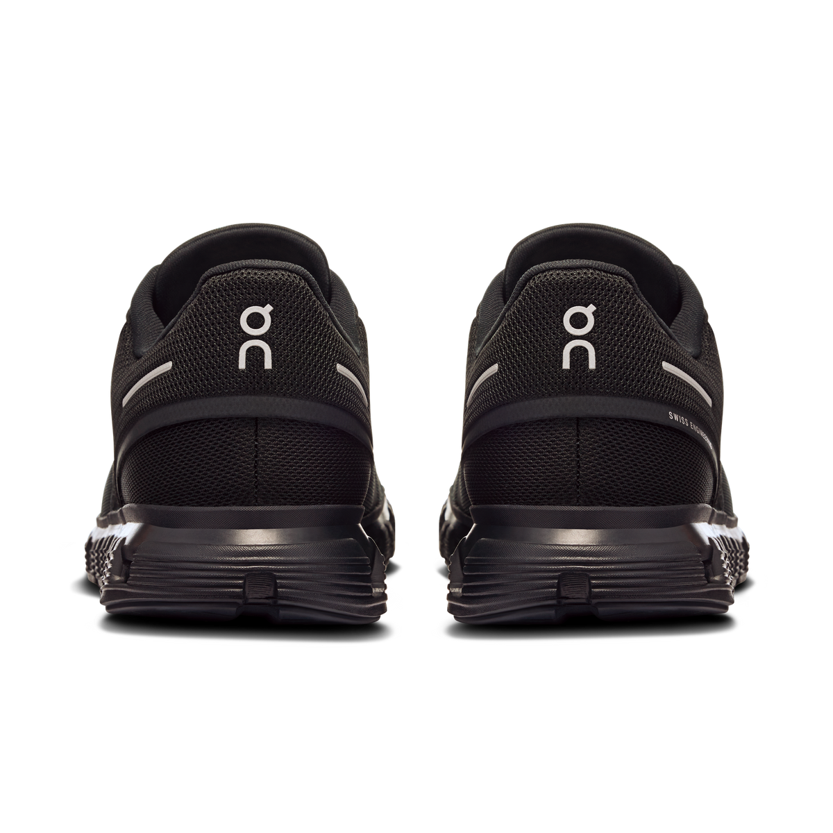 On Running Men's Cloud 6 Wide Shoes - Black / Black