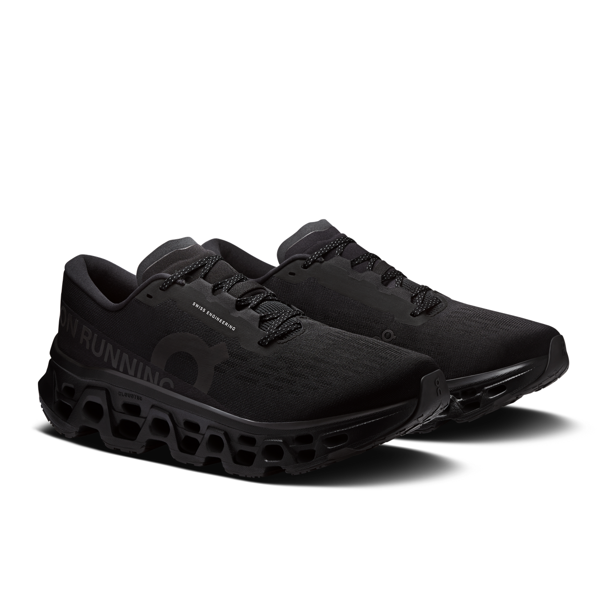 On Running Men's Cloudmonster 3 Shoes - Black / Black