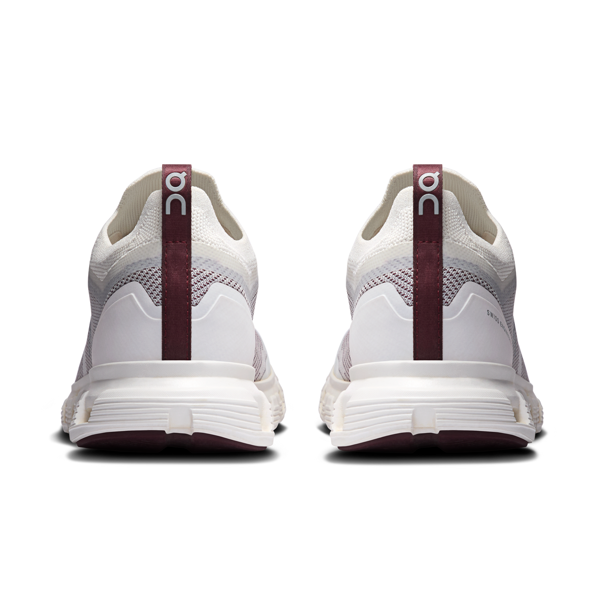On Running Women's Cloud 6 Versa Shoes - Ice / Maroon