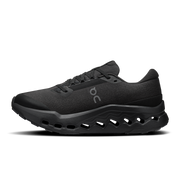 On Running Women's Cloudsurfer Trail 2 Waterproof Shoes - Black / Black